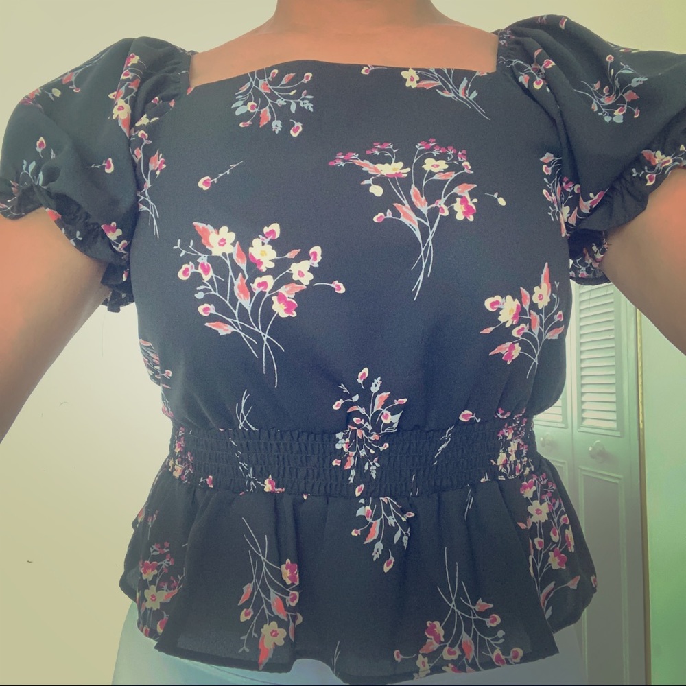 Flower blouse